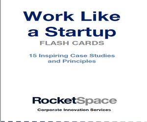 Work Like A Startup Flash Cards: 15 Inspiring Case Studies and Principles