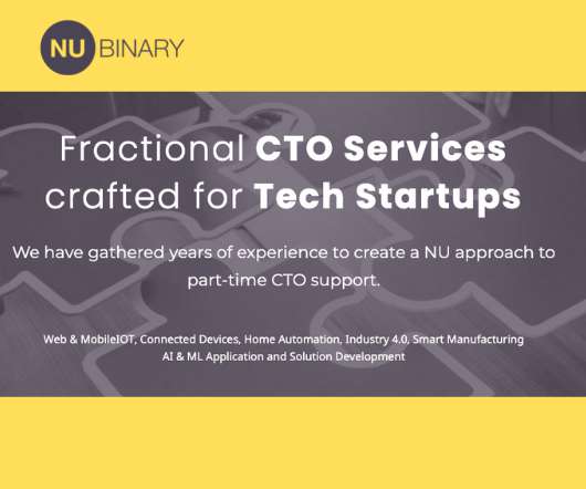 Fractional CTO Services Crafted for Tech Startups